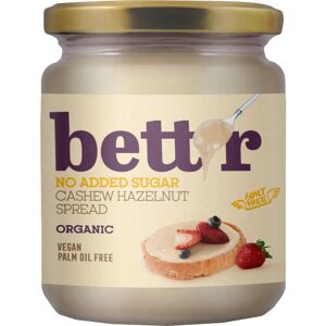 Crema di Noci Bio Bett'r - Anacardi e Nocciole - Eritritolo - 250g Crema di Noci Bio Bett'r - Anacardi e Nocciole - Eritritolo - 250g