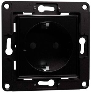 Shelly Wall Socket EU - Wall Socket - Black Shelly Wall Socket EU - Wall Socket - Black