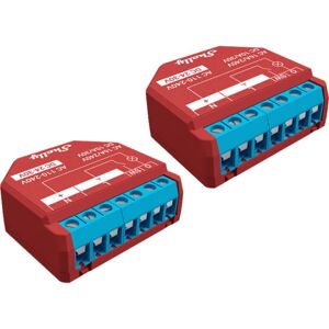 Shelly Plus 1PM - Electrical Relay - Red - 16A Shelly Plus 1PM - Electrical Relay - Red - 16A