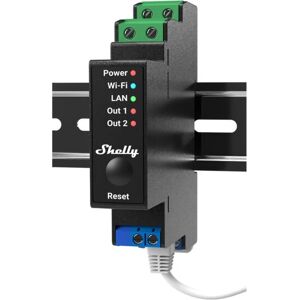 Shelly Pro 2PM - Relé eléctrico de doble canal para persianas, motores - Automatización Hogar Shelly Pro 2PM - Relé eléctrico de doble canal para persianas, motores - Automatización Hogar