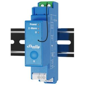 Shelly Qubino Wave Pro 1 - Electrical Relay - Blue Shelly Qubino Wave Pro 1 - Electrical Relay - Blue