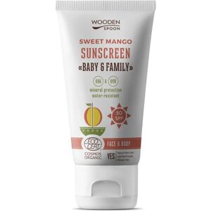 WoodenSpoon Mango SPF 50 Opalovací mléko - Ochrana obličeje a těla WoodenSpoon Mango SPF 50 Opalovací mléko - Ochrana obličeje a těla