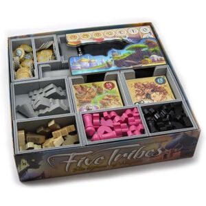 Folded Space Game Inserts with Five Tribes Space Expansion Games Organizer Box Folded Space Game Inserts with Five Tribes Space Expansion Games Organizer Box