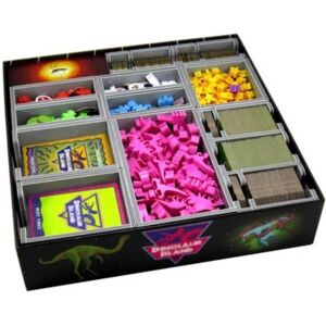 Folded Space Dinosaur Island Game Insert - Storage Organizer Folded Space Dinosaur Island Game Insert - Storage Organizer