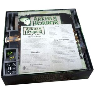 Folded Space Arkham Horror Game Insert - Third Edition, Compatible with Mysterium, Sleeved Cards Folded Space Arkham Horror Game Insert - Third Edition, Compatible with Mysterium, Sleeved Cards