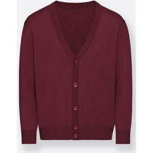 MARCO DONATI Herren Cardigan 56 Bordeaux Wolle - Strickjacke MARCO DONATI Herren Cardigan 56 Bordeaux Wolle - Strickjacke