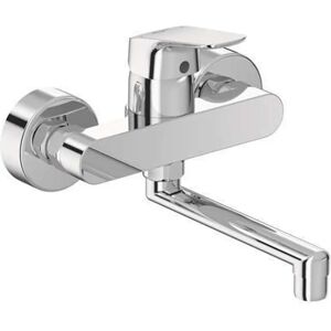 Ideal Standard CeraFlex - Wand-Küchenarmatur - Drehbarer Auslauf - 360° - Chrom Ideal Standard CeraFlex - Wand-Küchenarmatur - Drehbarer Auslauf - 360° - Chrom