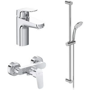Ideal Standard Ceraflex - Set di Miscelatori, Cromato, 3 Funzioni - Kit di Rubinetti Ideal Standard Ceraflex - Set di Miscelatori, Cromato, 3 Funzioni - Kit di Rubinetti