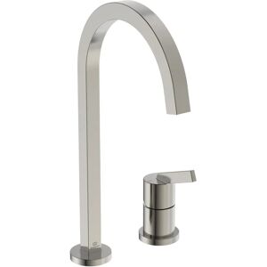Robinet de cuisine Ideal Standard Gusto - 2 trous, rotation 360°, finition PVD - Publicité Robinet de cuisine Ideal Standard Gusto - 2 trous, rotation 360°, finition PVD - Publicité
