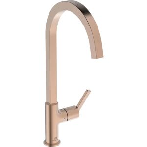 Ideal Standard Sunset Rose Kitchen Faucet - Square High Spout Ideal Standard Sunset Rose Kitchen Faucet - Square High Spout