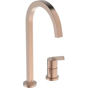 Ideal Standard Kitchen Faucet - Sunset Rose 2-Hole, High Square Spout Ideal Standard Kitchen Faucet - Sunset Rose 2-Hole, High Square Spout