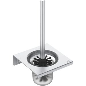 Ideal Standard BD593SI Silver Wall-mounted WC Brush Set Ideal Standard BD593SI Silver Wall-mounted WC Brush Set