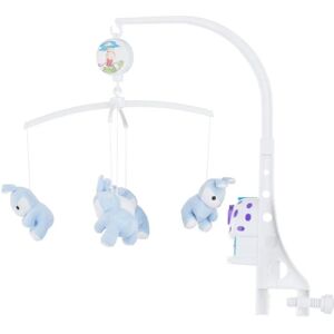Mobile musical Chipolino Lapin - Mélodies, quatre jouets en peluche amovibles et lumière de nuit - Publicité Mobile musical Chipolino Lapin - Mélodies, quatre jouets en peluche amovibles et lumière de nuit - Publicité