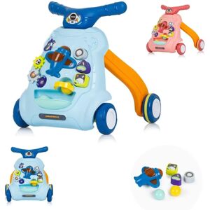 Poussette bébé Chipolino - Bleu - Musique, Balles, Jouets - Publicité Poussette bébé Chipolino - Bleu - Musique, Balles, Jouets - Publicité