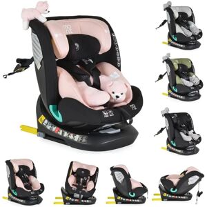 Moni Gently Pink i-Size Kinderautozit - Reboarder, 40-150cm Moni Gently Pink i-Size Kinderautozit - Reboarder, 40-150cm