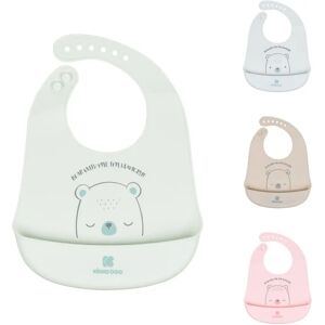 Bavaglio in silicone Bear with me di Kikkaboo - Impermeabile Bavaglio in silicone Bear with me di Kikkaboo - Impermeabile