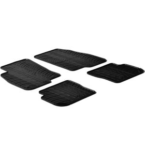 GledRing Custom Fit Rubber Car Mats - 4 pcs - Black - Floor Mats GledRing Custom Fit Rubber Car Mats - 4 pcs - Black - Floor Mats