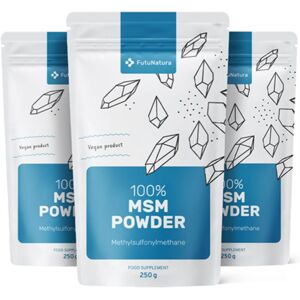 FutuNatura MSM Pudră - 750g pentru piele și păr FutuNatura MSM Pudră - 750g pentru piele și păr