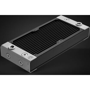 EK Water Blocks EK-Quantum Surface P240M X-Flow Dual Fan Radiator - Zwart - 240mm EK Water Blocks EK-Quantum Surface P240M X-Flow Dual Fan Radiator - Zwart - 240mm