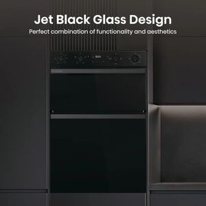 Hisense BID914221CDBG - Black - Electric Double Oven Hisense BID914221CDBG - Black - Electric Double Oven