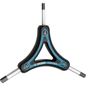 Unior Fahrrad Y-Schlüssel - Blau - 2,5mm, 2, 3mm - Innensechskant Unior Fahrrad Y-Schlüssel - Blau - 2,5mm, 2, 3mm - Innensechskant