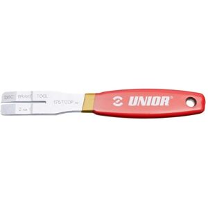 Unior Rood/Zwart 2-in-1 Schijfremmen Gereedschap - Fietsaccessoires Unior Rood/Zwart 2-in-1 Schijfremmen Gereedschap - Fietsaccessoires