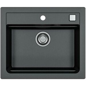 Zlewozmywak granitowy Alveus Atrox - 590x500mm - Czarny - Zlewozmywak kuchenny Zlewozmywak granitowy Alveus Atrox - 590x500mm - Czarny - Zlewozmywak kuchenny