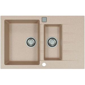 ALVEUS - Cadit - Terra beige - 1000x500 - Zlewozmywak kuchenny ALVEUS - Cadit - Terra beige - 1000x500 - Zlewozmywak kuchenny