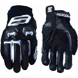 Five SF3 Motorradhandschuhe - Schwarz/Weiß - Sportlicher Schutz Five SF3 Motorradhandschuhe - Schwarz/Weiß - Sportlicher Schutz