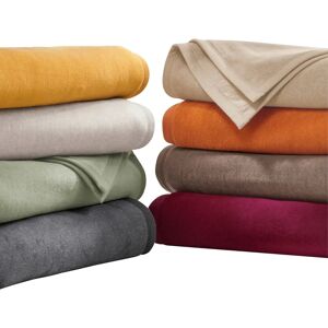 BIEDERLACK Wohndecke - 150x200cm - Weinrot - Kuscheldecke BIEDERLACK Wohndecke - 150x200cm - Weinrot - Kuscheldecke