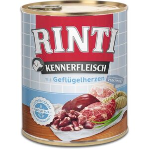 RINTI Kennerfleisch Herz Geflügel für Hunde - Nassfutter RINTI Kennerfleisch Herz Geflügel für Hunde - Nassfutter