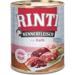 RINTI Kalbfleisch Hundefutter - Natürliche Fleischstücke - Vollnahrung RINTI Kalbfleisch Hundefutter - Natürliche Fleischstücke - Vollnahrung
