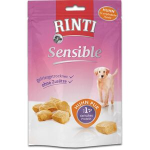 RINTI 91741 Hund / Katzenleckerli - Hochwertige gefriergetrocknete Snacks - Nur eine tierische Proteinquelle - Ohne Zucker, Getreide, Gluten, Farbstoffe, Konservierungsstoffe - Für ernährungssensible Haustiere - Mit echtem Fleisch - Perfekt zum Belohnen und bei speziellen Diäten RINTI 91741 Hund / Katzenleckerli - Hochwertige gefriergetrocknete Snacks - Nur eine tierische Proteinquelle - Ohne Zucker, Getreide, Gluten, Farbstoffe, Konservierungsstoffe - Für ernährungssensible Haustiere - Mit echtem Fleisch - Perfekt zum Belohnen und bei speziellen Diäten