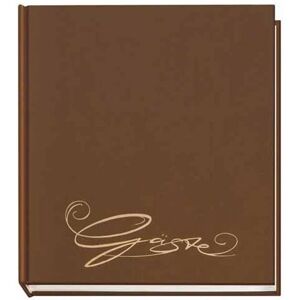 Livre d'or Veloflex Classic 205x240mm 144 pages marron Livre d'or Veloflex Classic 205x240mm 144 pages marron