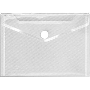 Dossier Veloflex A6 - Polypropylène, Transparent, Fermeture à velcro - Folder - Publicité Dossier Veloflex A6 - Polypropylène, Transparent, Fermeture à velcro - Folder - Publicité
