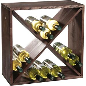 Estante de Vino Kesper - Capacidad 24 Botellas - Diseño Moderno Estante de Vino Kesper - Capacidad 24 Botellas - Diseño Moderno