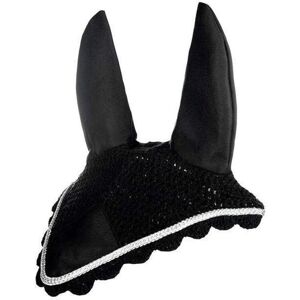 HKM Taille Pleine Noir Argent Bonnet d'Oreille pour Cheval - Horse Ear Bonnet - Publicité HKM Taille Pleine Noir Argent Bonnet d'Oreille pour Cheval - Horse Ear Bonnet - Publicité
