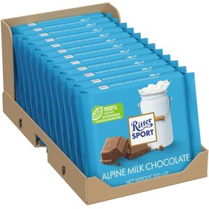 Ritter Sport Alpen Milk Chocolate Bar - Chocolate Ritter Sport Alpen Milk Chocolate Bar - Chocolate