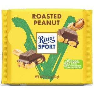Ritter Sport Paahdettu Maapähkinä Vegaaninen Suklaa - Suklaalevy Ritter Sport Paahdettu Maapähkinä Vegaaninen Suklaa - Suklaalevy
