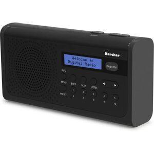 Karcher DAB 2405 Radio Digital Portátil - DAB+ FM Negro Karcher DAB 2405 Radio Digital Portátil - DAB+ FM Negro