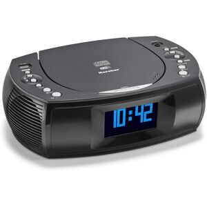 KARCHER UR 1309D Radio digital con CD y USB - Reloj despertador KARCHER UR 1309D Radio digital con CD y USB - Reloj despertador