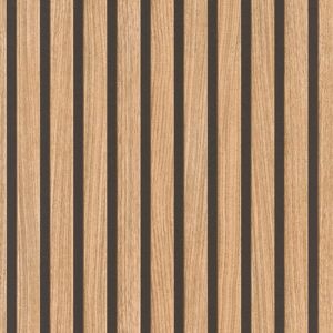 Rasch Behang - Houtpanelen Lamellen - Behang Rasch Behang - Houtpanelen Lamellen - Behang