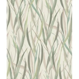 RASCH Vinyl Behang - Paradijs Design - 330212 - Groen RASCH Vinyl Behang - Paradijs Design - 330212 - Groen