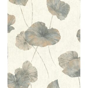 Rasch Andy Wand Tapete - Blumen, Blau - 0,53m x 10,05m - Tapete Rasch Andy Wand Tapete - Blumen, Blau - 0,53m x 10,05m - Tapete