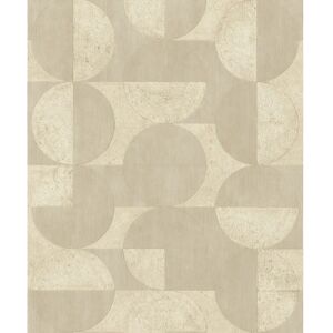 RASCH Beige Diseño geométrico Retro - Revestimiento de Pared RASCH Beige Diseño geométrico Retro - Revestimiento de Pared