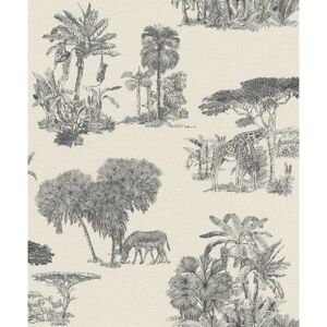 Rasch Lirico 555028 Papel Pintado Animales Exóticos - Papel Rasch Lirico 555028 Papel Pintado Animales Exóticos - Papel