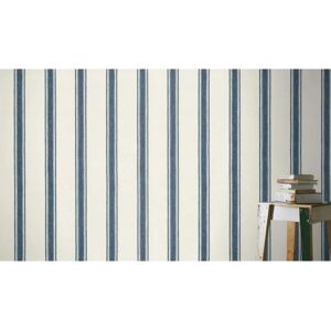 Papel pintado Rasch Lirico azul con rayas - Decoración de paredes Papel pintado Rasch Lirico azul con rayas - Decoración de paredes