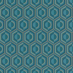 Rasch Sophia Geometrischer Retro Tapete - Wandbelag 0.53 x 10.05 m Rasch Sophia Geometrischer Retro Tapete - Wandbelag 0.53 x 10.05 m