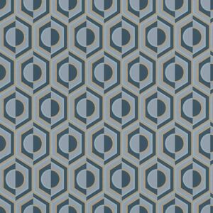 Rasch Sophia 710151 Carta da Parati Retro Geometrica - Vlies Rasch Sophia 710151 Carta da Parati Retro Geometrica - Vlies