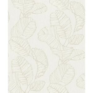 Rasch Papel Pintado Botánico Blanco 822601 - Papel Rasch Papel Pintado Botánico Blanco 822601 - Papel